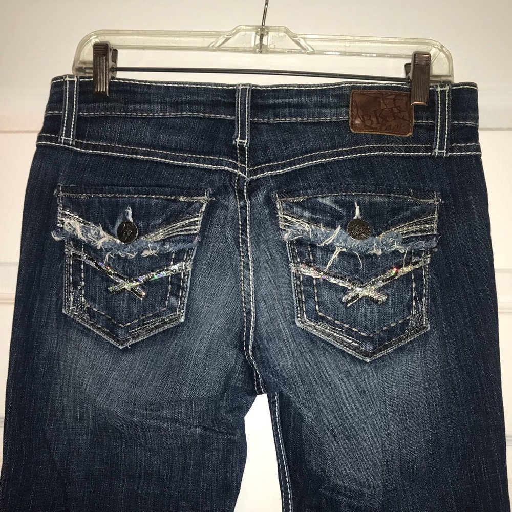 BKE, 27x33.5 bootcut stretch jeans